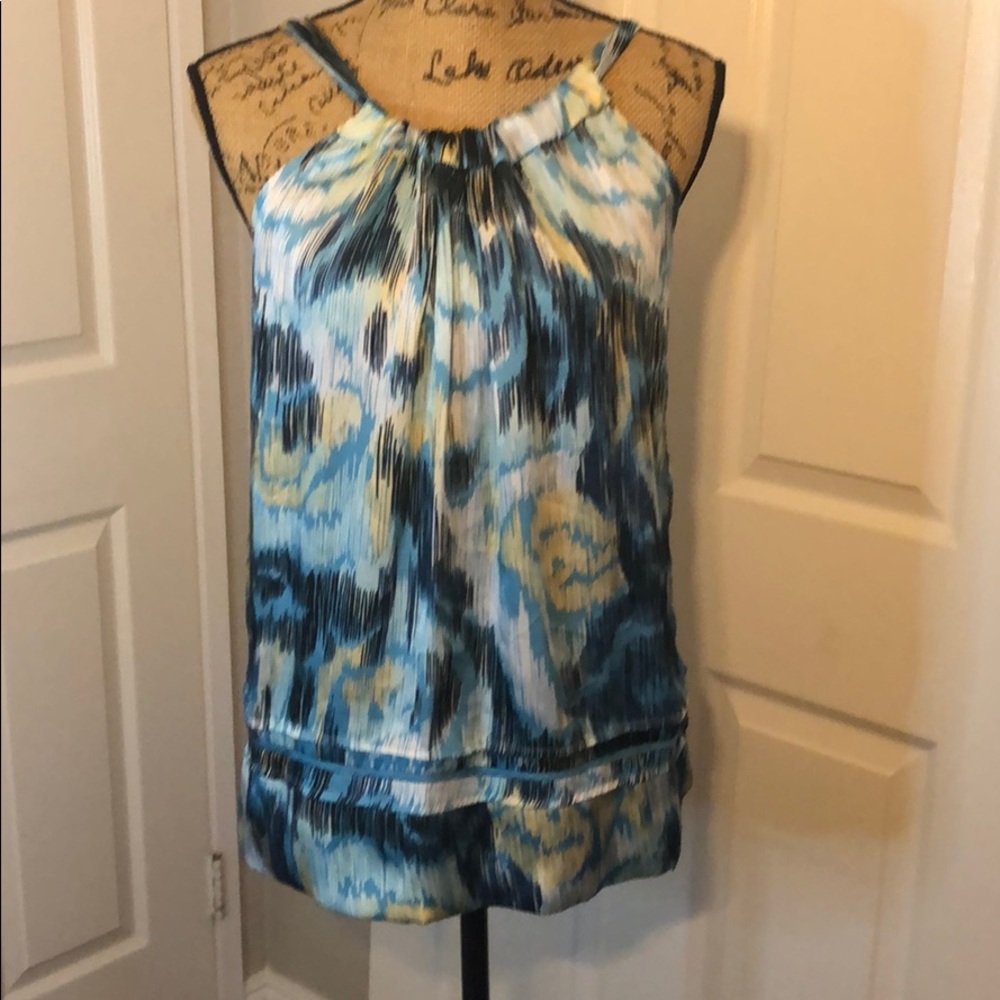 BCBG Silky Sleeveless top size small